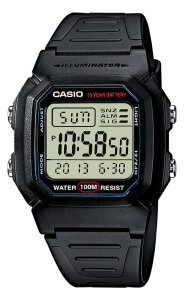 Casio Unisexarmbanduhr digital W-800H-1AVES