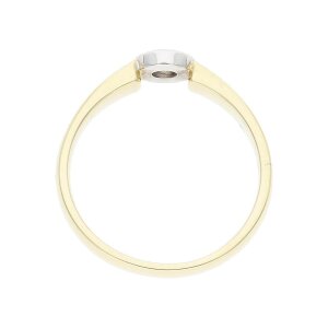 JuwelmaLux Ring 585/000 (14 Karat) Bicolor mit Brillant...