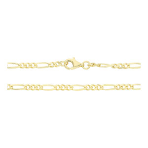 JuwelmaLux Halskette Figaro 333 Gelbgold JL15-05-0130