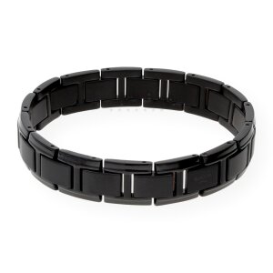 Boccia Armband Titan schwarz beschichtet 0337-04