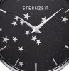 Sternzeit Armbanduhr Sternzeichen Wassermann A02360101-002 Leder, weiß metallic