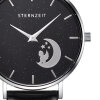 Sternzeit Armbanduhr Mondkind A14360101-001 Leder, schwarz