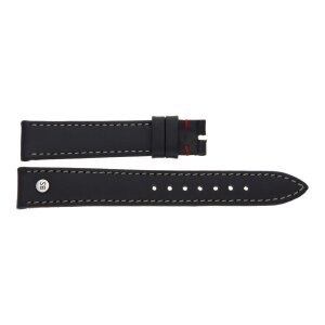 Bruno Söhnle Uhrenband 61-50270-116 Leder schwarz 16 mm
