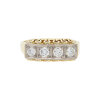 Ring für Damen aus zweiter Hand 585/000 (14 Karat) Gelbgold mit Diamanten, getragen 25320452