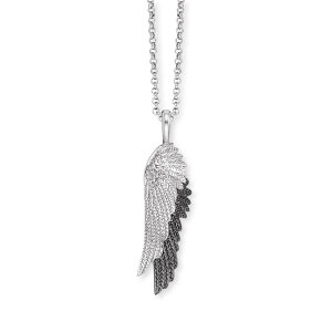 Engelsrufer Halskette Silber ERN-WINGDUO-BIB Flügel...