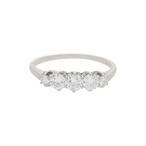 Diamant Ring Platin 950 Brillanten Second Hand 25320515...