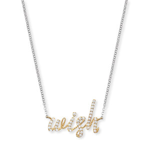 Engelsrufer Halskette Silber ERN-WISH-ZI-BIG Gold...