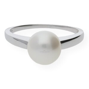 JuwelmaLux Ring in Silber mit Süsswasser-Zuchtperle...