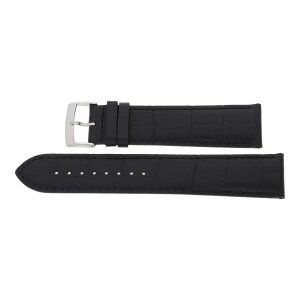 Tissot Uhrenband Leder schwarz 22 mm XL...
