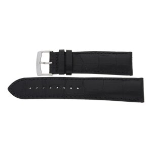 Tissot Uhrenband Leder schwarz 22 mm T600041653