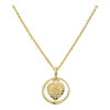 JuwelmaLux Taufring mit Schutzengel Saphir Gold 585 JL14-02-0193