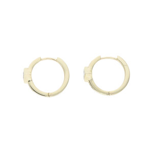 JuwelmaLux Creolen 333 Gold mi Zirkonia JL39-06-0347