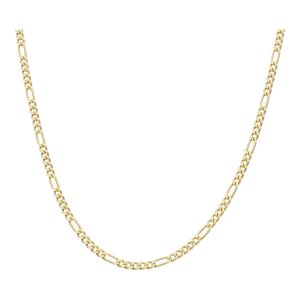 JuwelmaLux Halskette 585 Gold Figaro JL30-05-1800