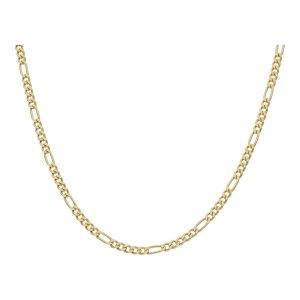 JuwelmaLux Halskette 585/000 (14 Karat) Gold Figaro...