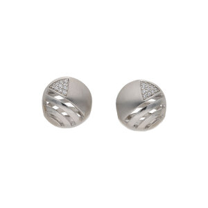 JuwelmaLux Creolen 925 Silber mit Zirkonia JL20-06-0810