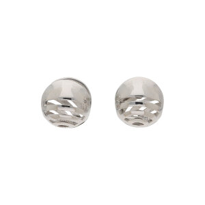 JuwelmaLux Creolen 925 Silber mit Zirkonia JL20-06-0810