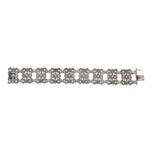 Trachten Armband 925 Silber geschwärzt getragen...