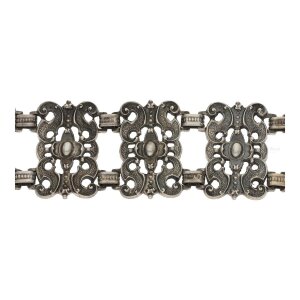 Trachten Armband 925 Silber geschwärzt getragen...