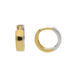 Creolen Silber 925 Gold plattiert JL10-06-2707 JuwelmaLux