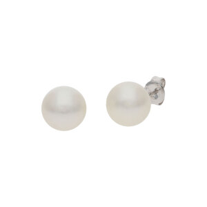 JuwelmaLux Perlen Ohrringe 585 Weißgold Süßwasser Zuchtperle JL10-06-2713