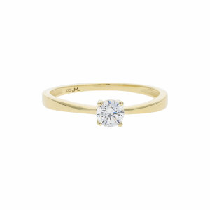 Solitär Ring 333 Gold synth. Zirkonia JL39-07-0383...