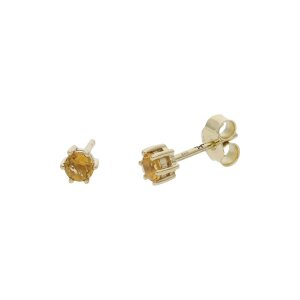 Ohrstecker Gold 333 Citrin JL39-06-0425 JuwelmaLux
