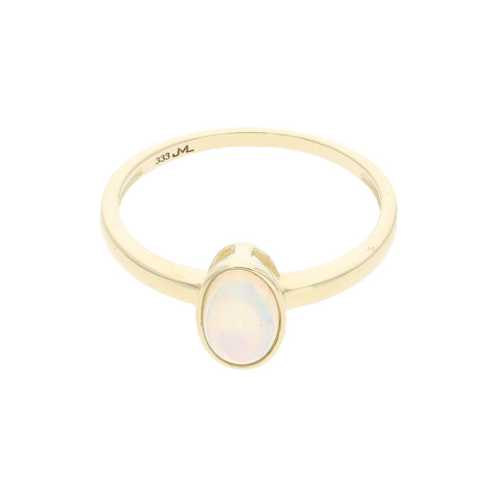 JuwelmaLux Ring 333/000 (8 Karat) Gold echter Opal...