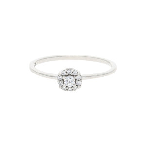 Ring Weißgold 333 Zirkonia JL39-07-0562 JuwelmaLux
