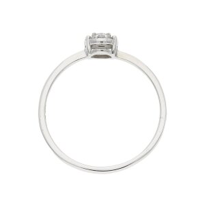 Ring Weißgold 333 Zirkonia JL39-07-0562 JuwelmaLux