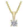 Solitär Anhänger 333/000 Gelbgold Zirkonia JL39-02-0580 JuwelmaLux