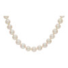 JuwelmaLux Perlenkette 750/000 (18 Karat) Weißgold Saphir & Diamant JL30-05-2234