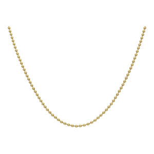 JuwelmaLux Halskette 585/000 (14 Karat) Gold Kugel...