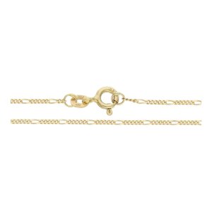 JuwelmaLux Halskette 585 Gold Figaro JL30-05-2312