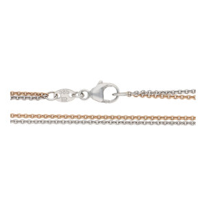 JuwelmaLux Halskette 585/000 (14 Karat) Weiß- und...