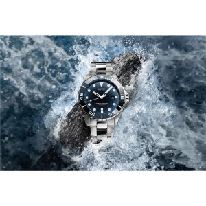 Mido Herren Uhr M0266081104101 Ocean Star Diver Blau 600 Chronometer