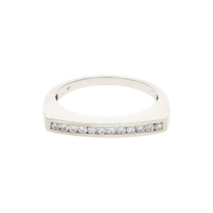 JuwelmaLux Damen Ring 925/000 Sterling Silber mit synth...