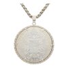 Anhänger Münze 925/000 Silber, "Maria Theresia", getragen 25320616