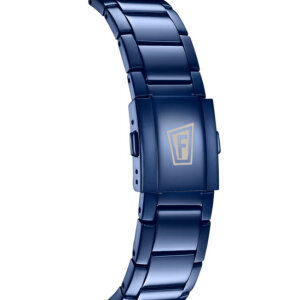 Festina Herrenarmbanduhr F20549/1 Connected Chrono Bike Hybrid Set, Edelstahl, blau, rosévergoldet