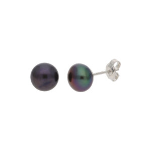 JuwelmaLux Perlen Ohrringe Silber mit Süßwasser Zuchtperle JL43-06-0009