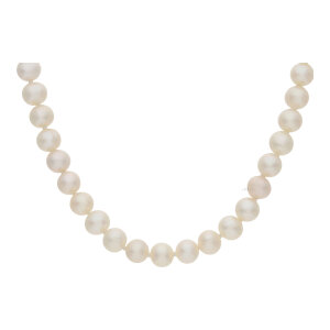 JuwelmaLux Perlenkette 925/000 Sterling Silber mit Süßwasser Zuchtperle JL43-05-0033