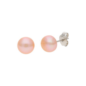 JuwelmaLux Perlen Ohrringe Silber mit Süßwasser Zuchtperle JL43-06-0012
