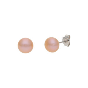 JuwelmaLux Perlen Ohrringe Silber mit Süßwasser Zuchtperle JL43-06-0023