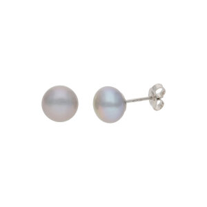 JuwelmaLux Perlen Ohrringe Silber mit Süßwasser Zuchtperle JL43-06-0006