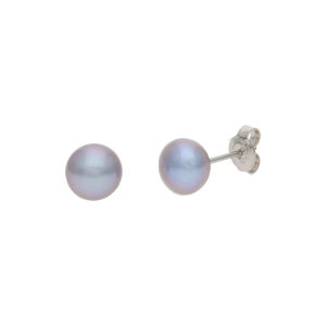 JuwelmaLux Perlen Ohrringe Silber mit...