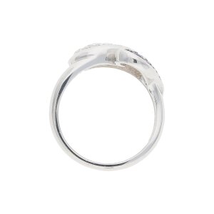 JuwelmaLux Ring 925/000 Sterling Silber mit synth...