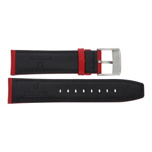 Festina Uhrenarmband F20339/5_LB Leder rot, schwarz 23 mm