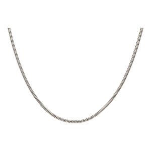 JuwelmaLux Halskette 750/000 (18 Karat) Weißgold Schlange JL30-05-2573