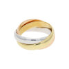 JuwelmaLux Ring 585 Trinity Rosé-, Weiß-, und Gelbgold JL30-07-2574