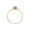 Ring 585/000 (14 Karat) Roségold mit Brillant getragen 25320707