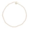 JuwelmaLux Perlenkette 585/000 (14 Karat) Gelb- und Weißgold mit Akoya Zuchtperle JL30-05-2209